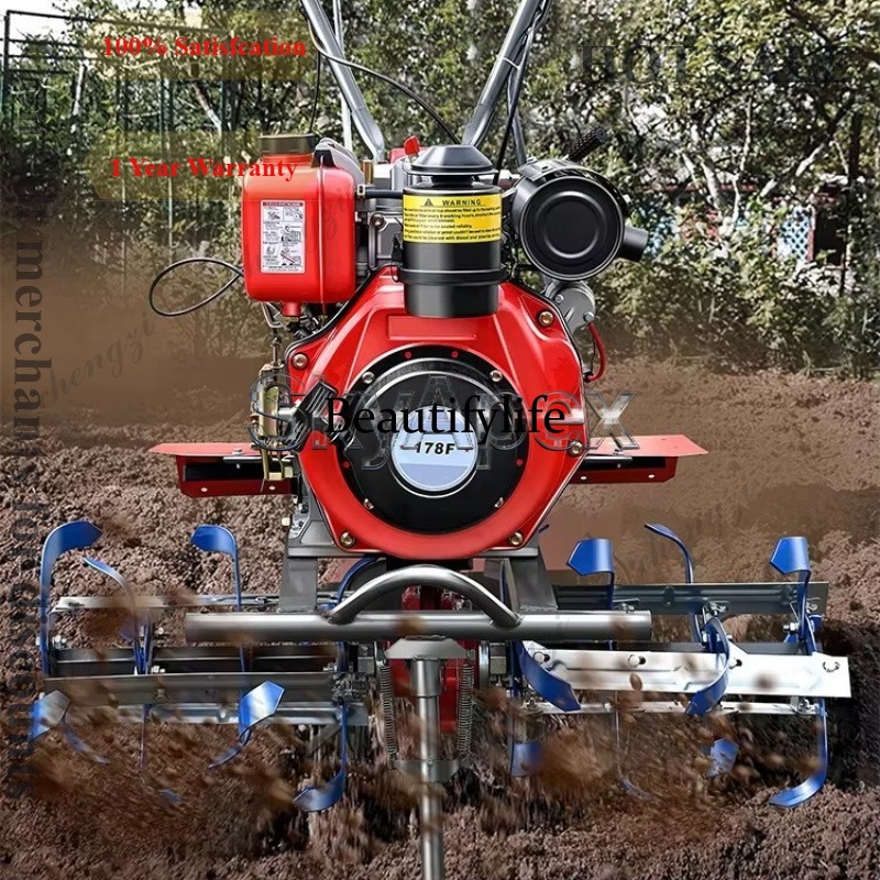 Agriculture Farming Equipments - M81 Nowa Mini Rotacyjna Glebogryzarka Domowa
