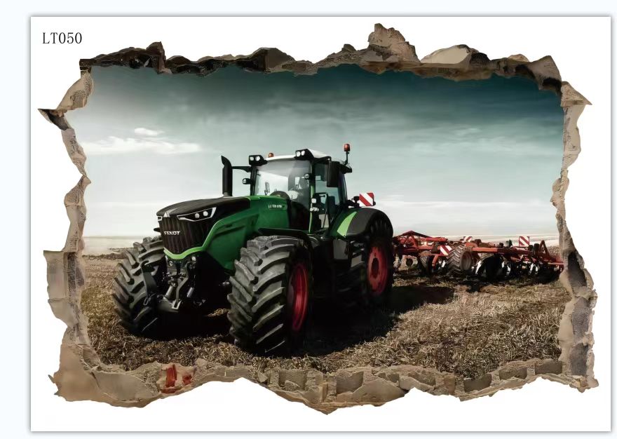 3D super duża naklejka ścienna – Agriculture Farm House recenzja i cena