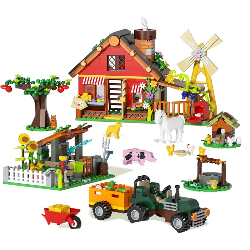 Kreatywny model farma z wiatra – Agriculture Farm House recenzja i cena