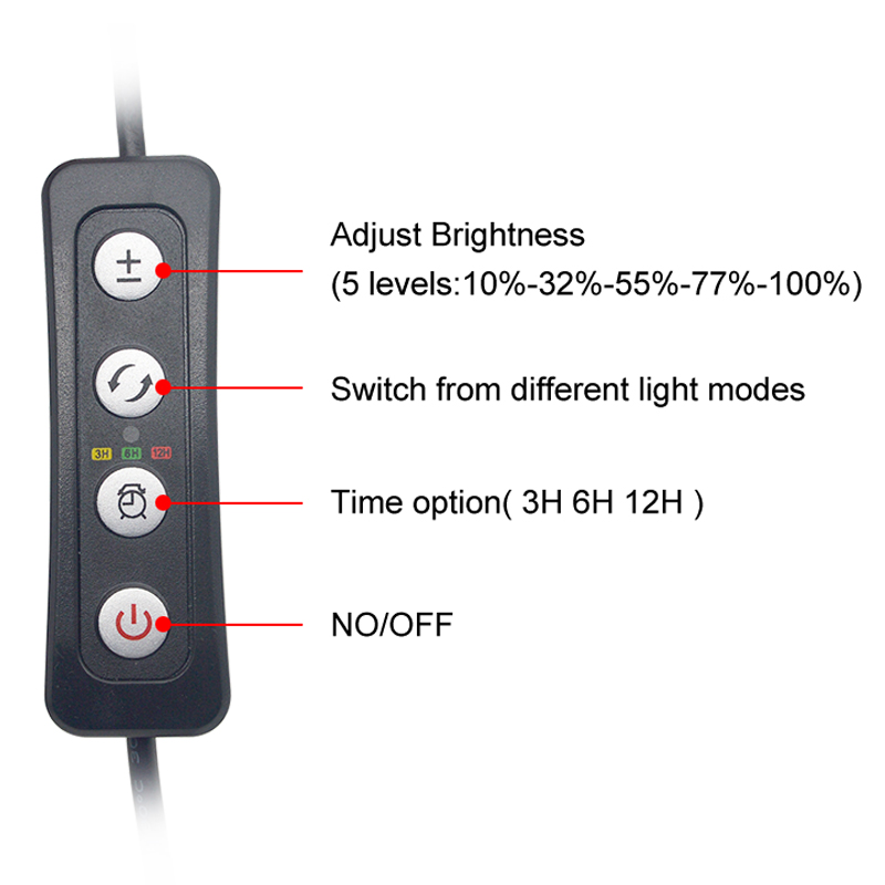 Akwarium LED Light dla 16-64CM – Plant Growth Regulator recenzja i cena