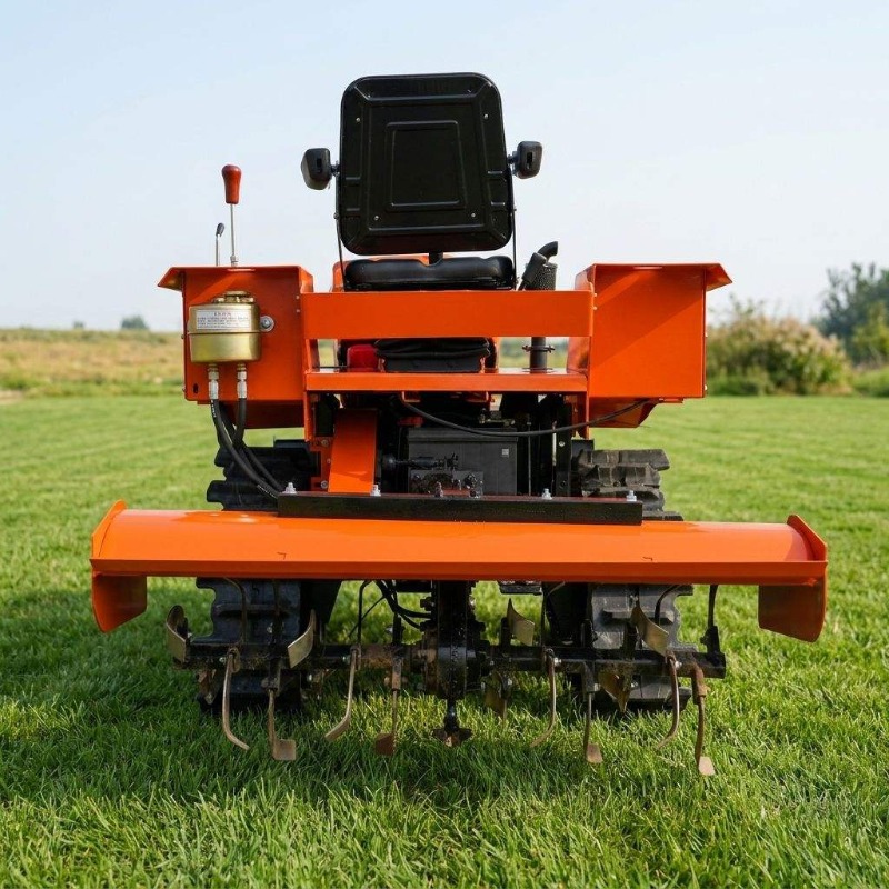 Glebogryzarka gąsienicowa 4WD  – Agriculture Farming Equipments recenzja i cena