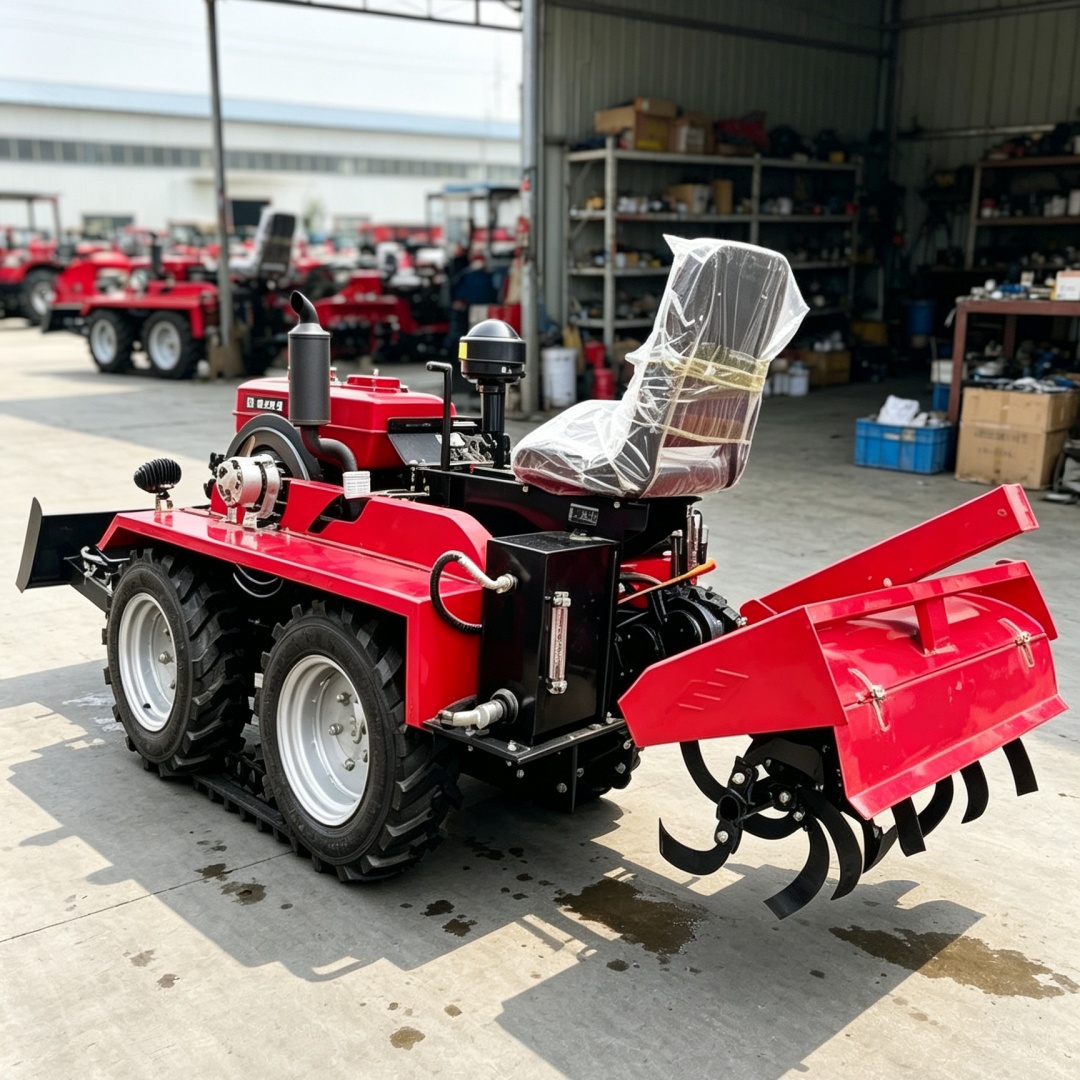 Dostosowana 4-kołowa, napędzan – Agriculture Farming Equipments recenzja i cena