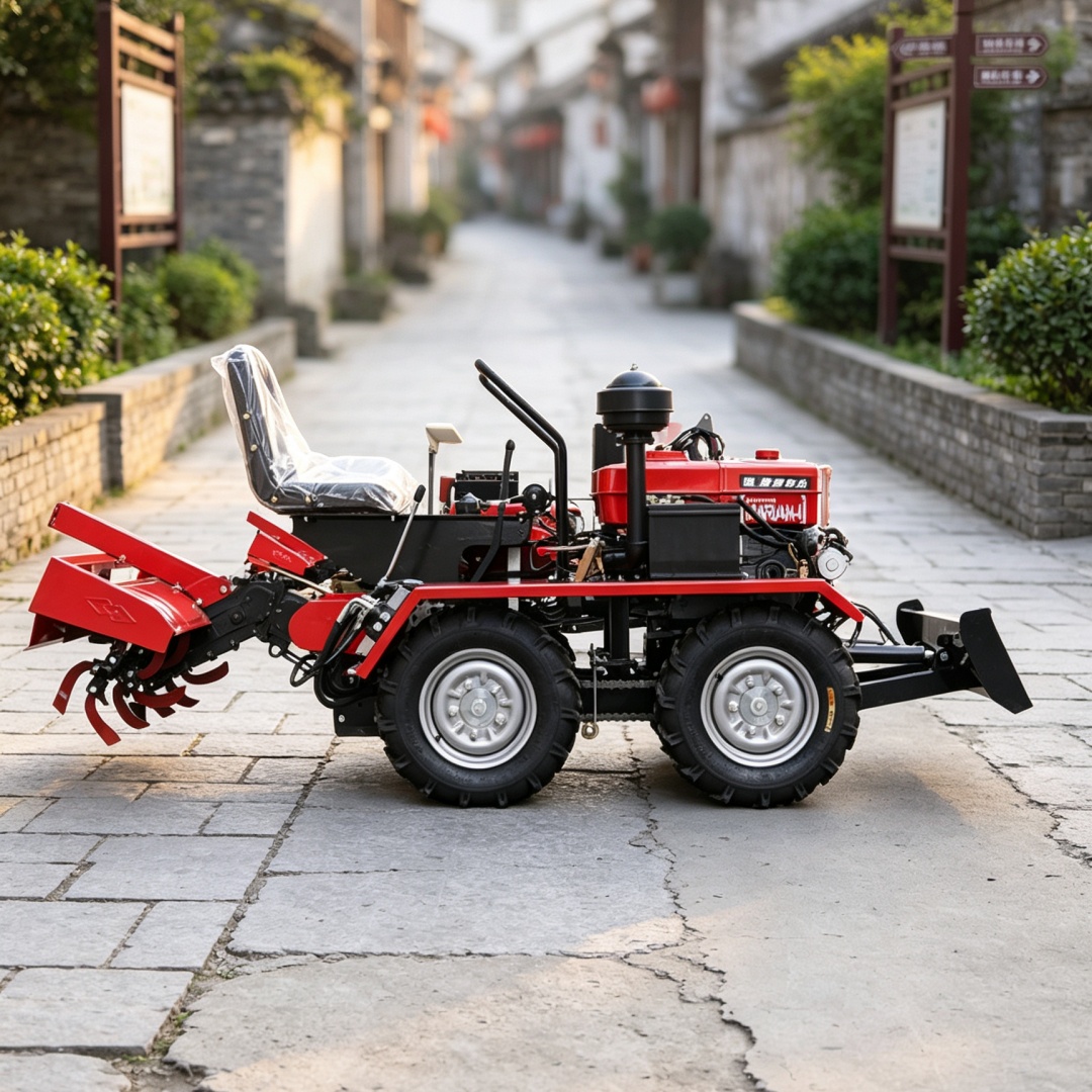 Dostosowana 4-kołowa, napędzan – Agriculture Farming Equipments recenzja i cena